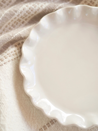 Calypso Scalloped Plates - The Cross Decor & Design