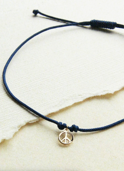 Tie Dye moonchild Contemplation Cord Bracelet - The Cross Decor & Design