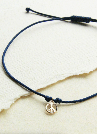 Tie Dye moonchild Contemplation Cord Bracelet