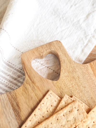 Amor Mango Wood Cheese Board - The Cross Decor & Design