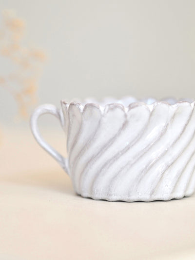 Astier De Villate | Peggy Tea Cup & Saucer - The Cross Decor & Design
