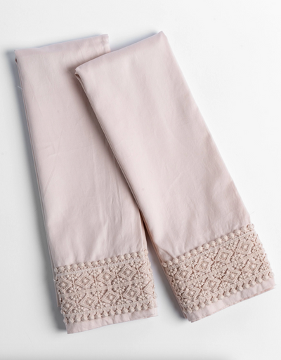 Bria Pearl Novola Lace Bedding - The Cross Decor & Design