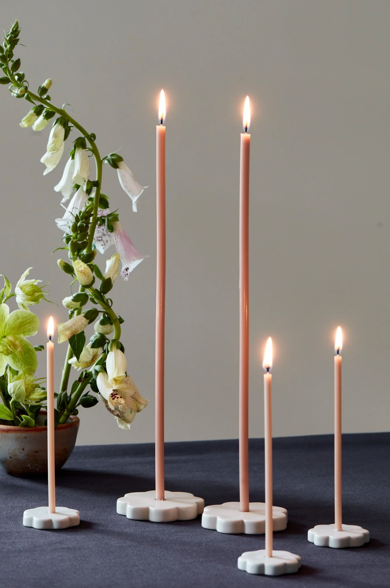 Petal Long Stem Candles - The Cross Decor & Design