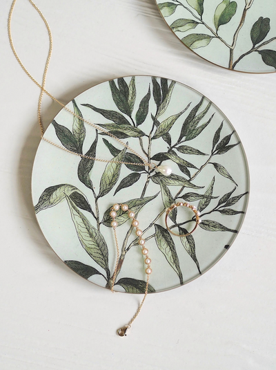 Indigofera Longifolia Plate - The Cross Decor & Design