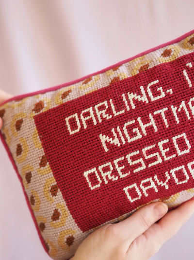 A Daydream Needlepoint Pillow | 8x14 - The Cross Decor & Design