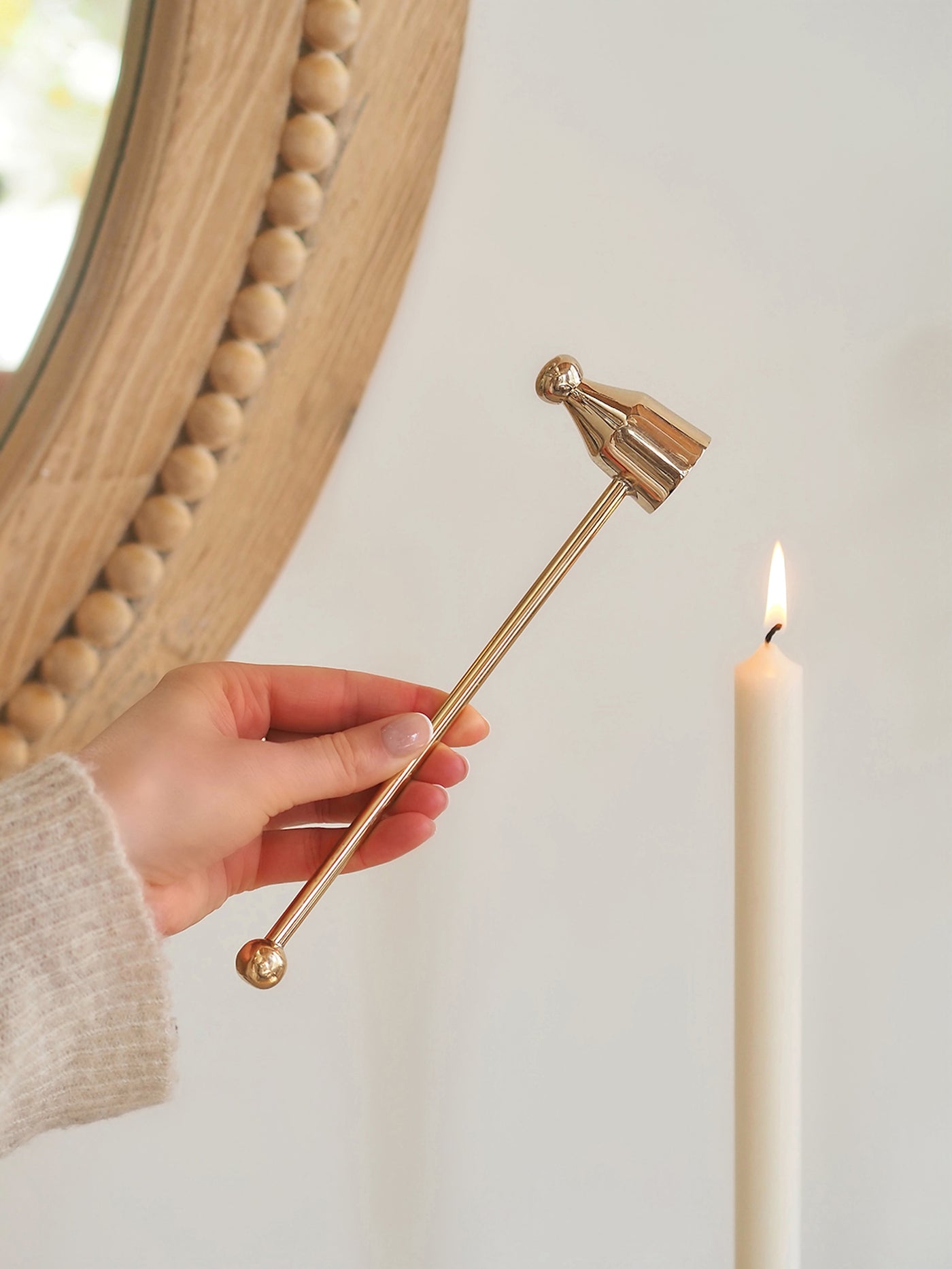 Luxury Gold Candle Snuffer