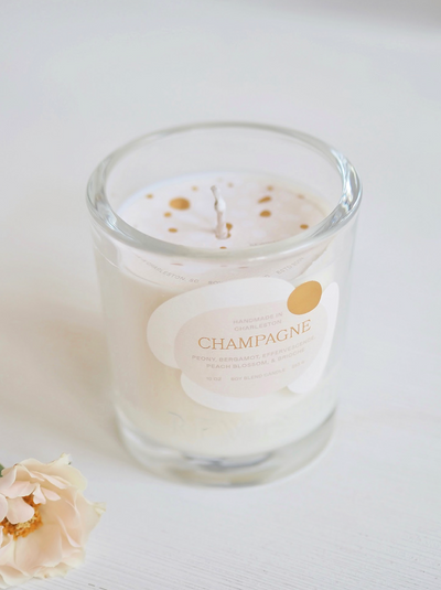 Rewined Champagne Candle