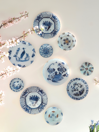 Delft #1 Plate | Weathered