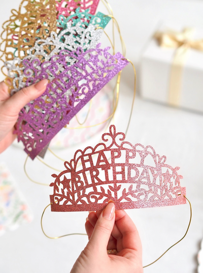 Happy Birthday Tiaras - The Cross Decor & Design