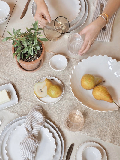 Nova Scalloped Dishware - The Cross Decor & Design