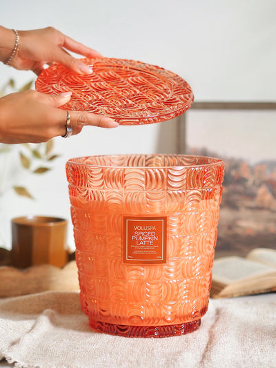 Spiced Pumpkin Latte Candle 5 Wick Hearth