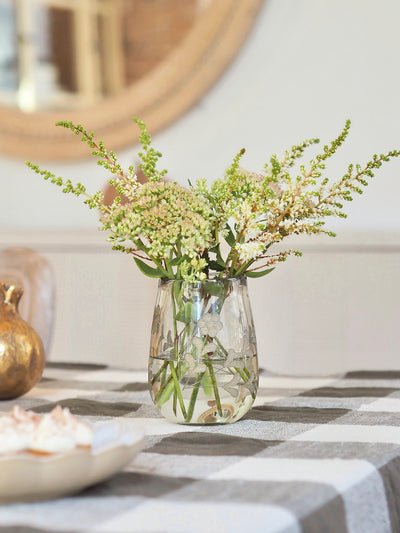 Rosalie Etched Gold Vase - The Cross Decor & Design