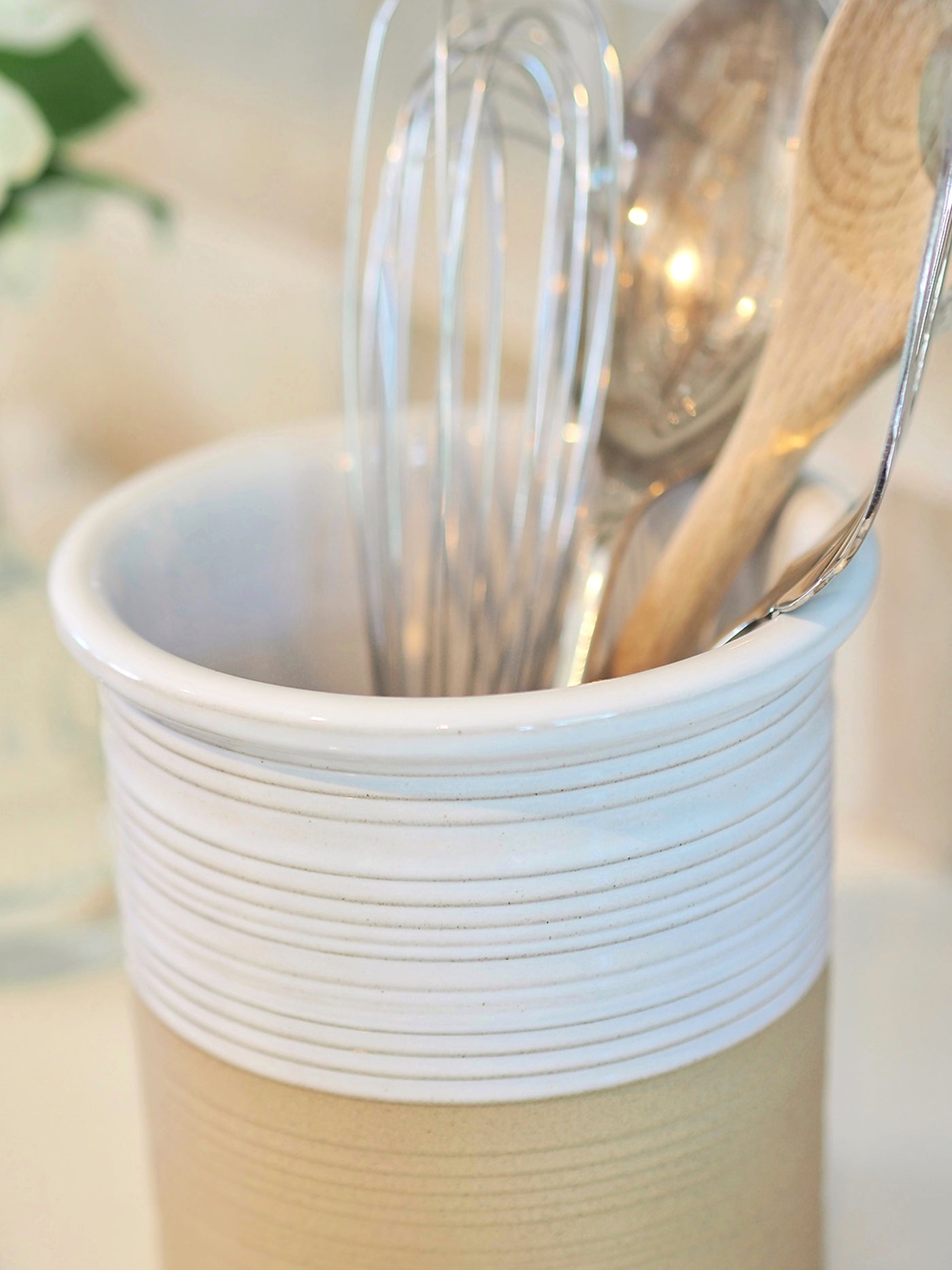 Tavaris Utensil Holder - The Cross Decor & Design
