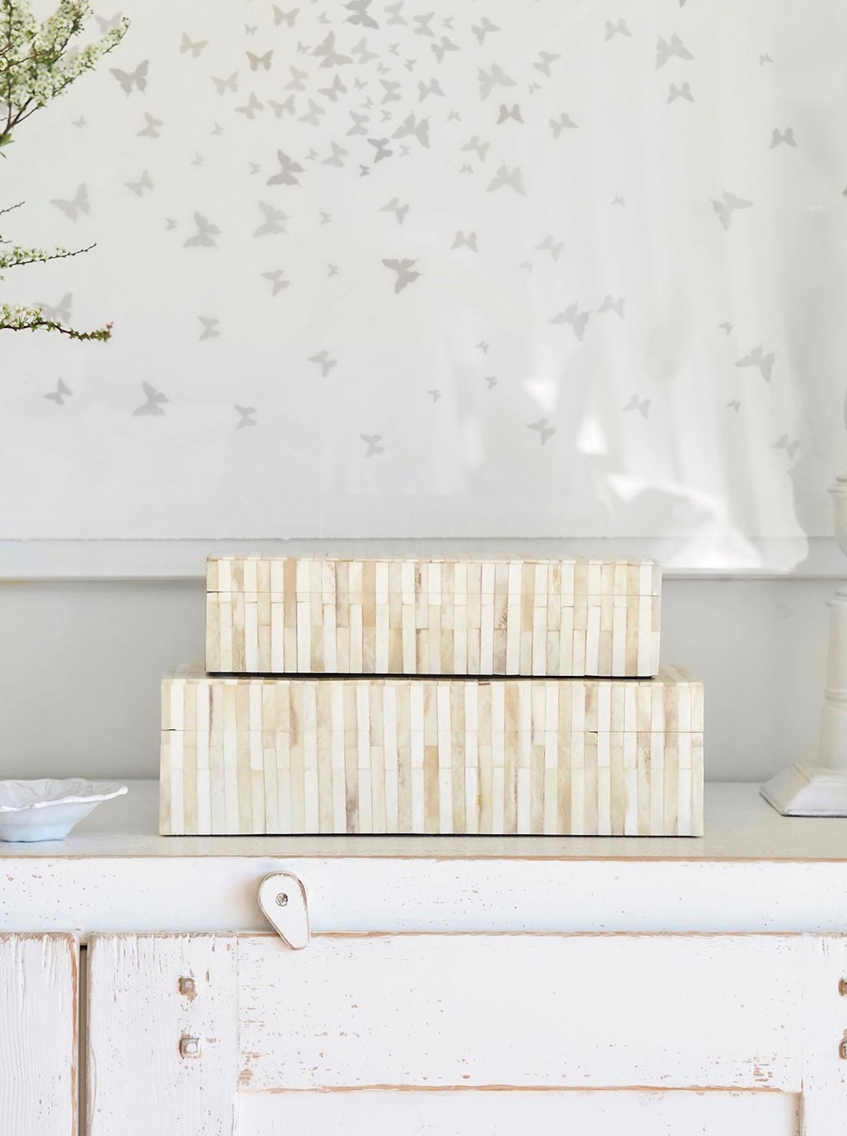 Lara Bone Box - The Cross Decor & Design