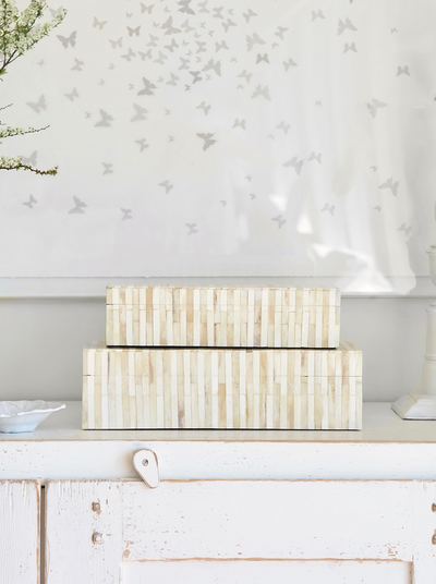 Lara Bone Box - The Cross Decor & Design
