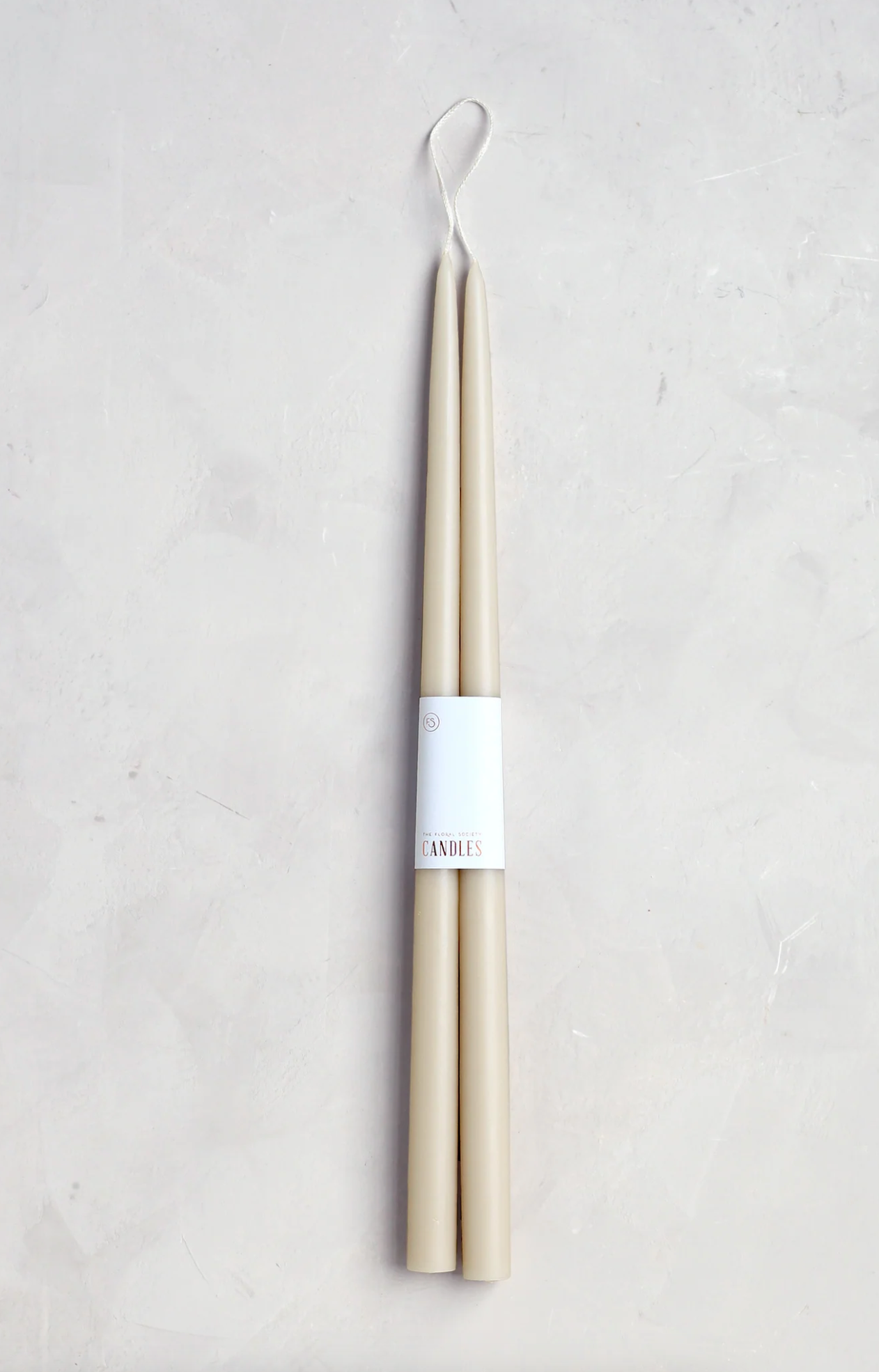 Classic Parchment Taper Candle Set - The Cross Decor & Design