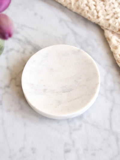 Lennox Marble Soap Dish - The Cross Decor & Design
