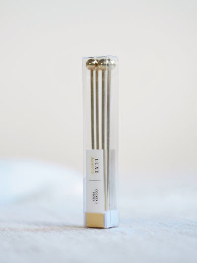 Gold Cocktail Picks - The Cross Decor & Design