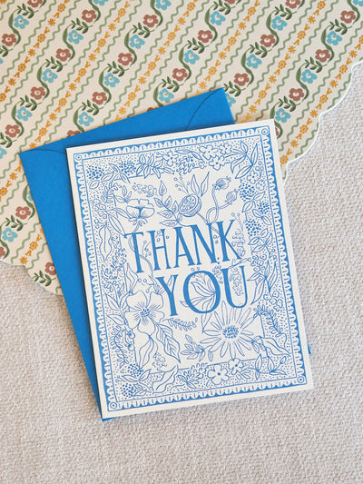 Delft Thank You Card Boxed Set - The Cross Decor & Design