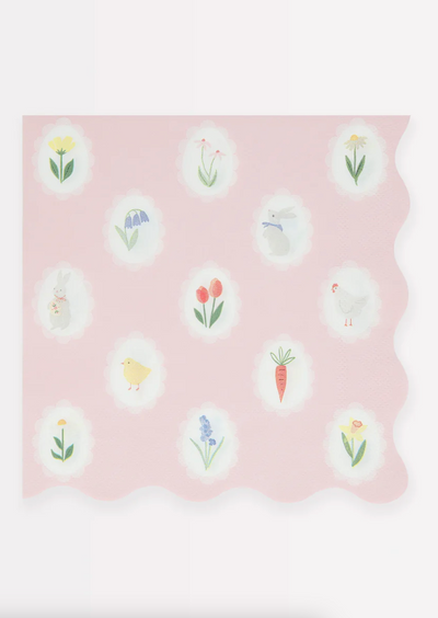 Easter Cameo Napkins - The Cross Decor & Design