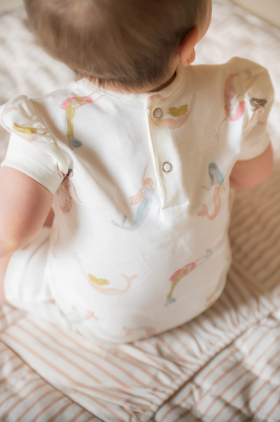 Mermaid Melody Puff Romper - The Cross Decor & Design