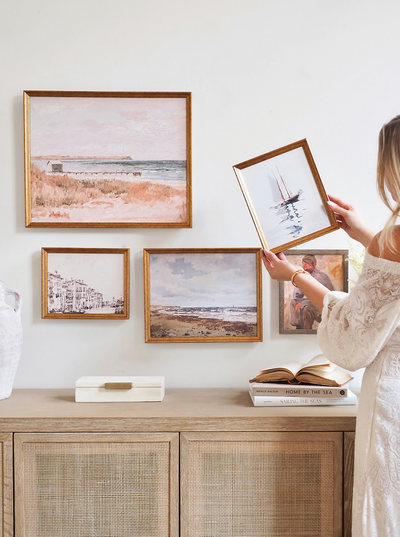 Sailboat Framed Canvas Print | 8x10 - The Cross Decor & Design
