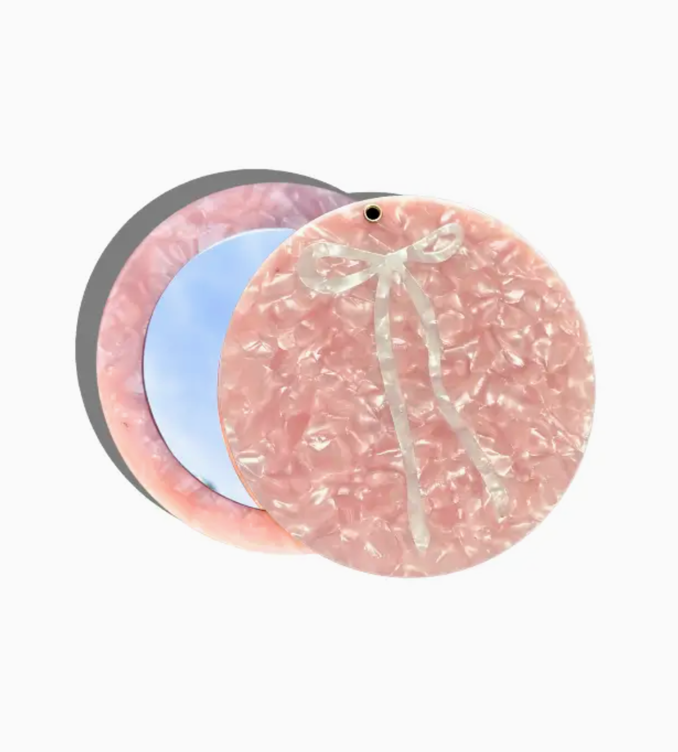 Ballet Bow Compact Mirror - The Cross Decor & Design