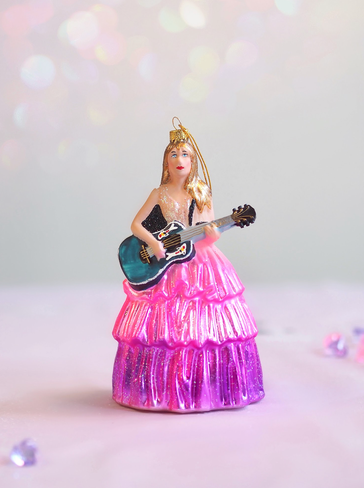 Taylor Swift w/ Guitar Ornament - The Cross Decor & Design