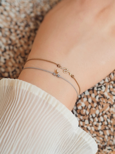 Crescent Cord Bracelet - The Cross Decor & Design