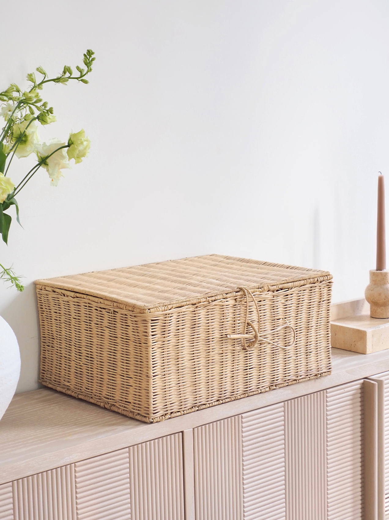 Cecilia Rattan Storage Box - The Cross Decor & Design