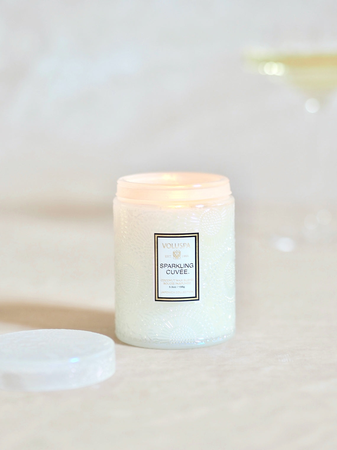 Sparkling Cuvée Small Jar Candle - The Cross Decor & Design