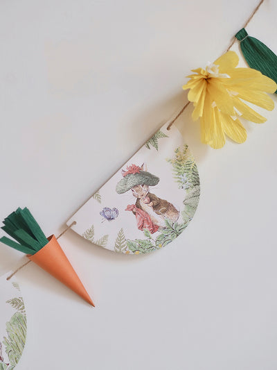 Peter Rabbit Garden Garland