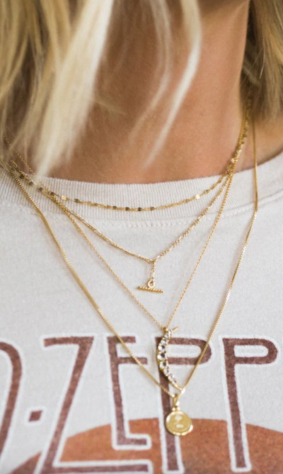 Shimmer Necklace | 10K Gold - The Cross Decor & Design