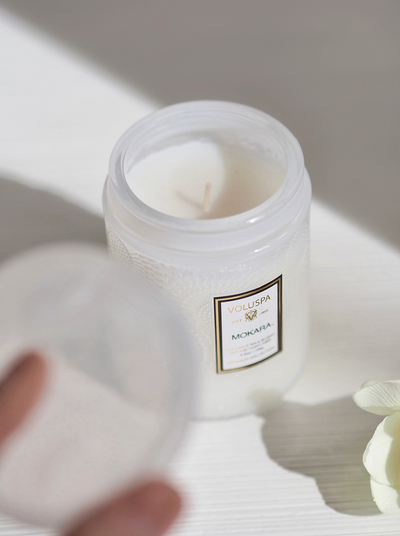 Mokara Small Jar Candle - The Cross Decor & Design