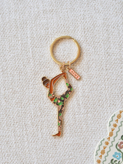 Yoga Keychain - The Cross Decor & Design