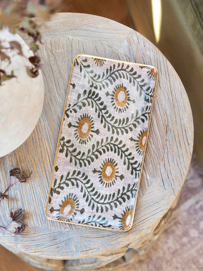Garden Medallion Tray