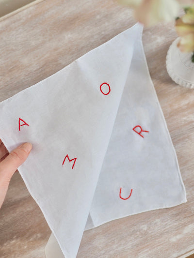 Mouchoir Amour Handkerchief