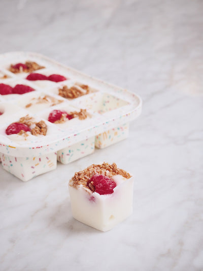 Speckled White Ice Tray | Small