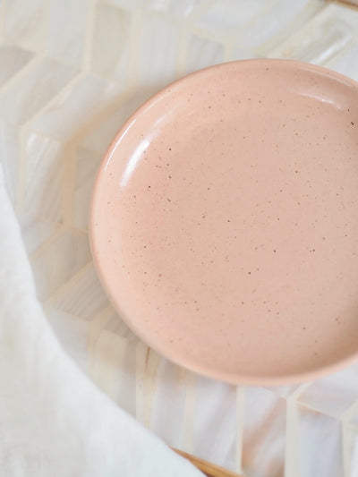 Pink Marshmallow Appetizer Plate
