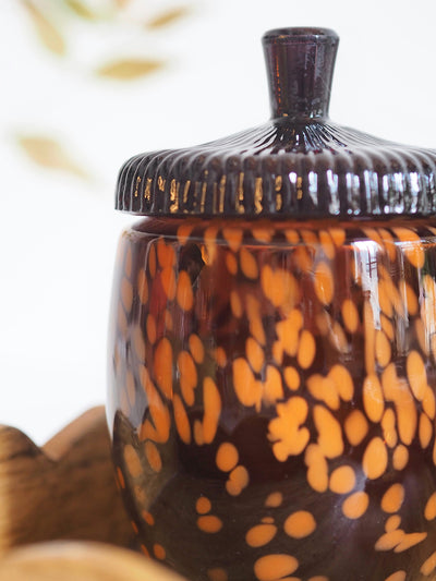 Midnight Pumpkin Acorn Candle