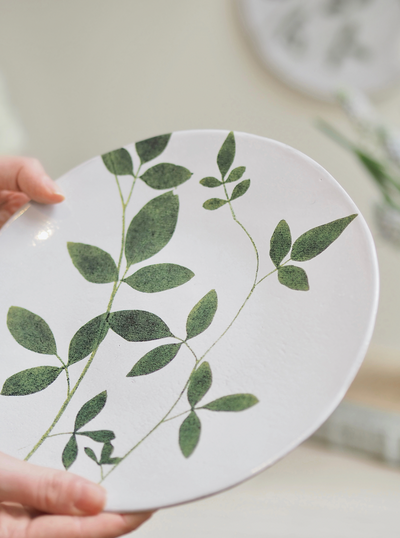 John Derian Jasminum Plate