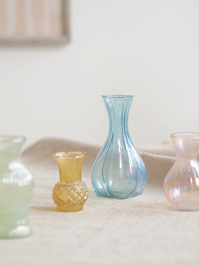 Petite Blue Vase - The Cross Decor & Design