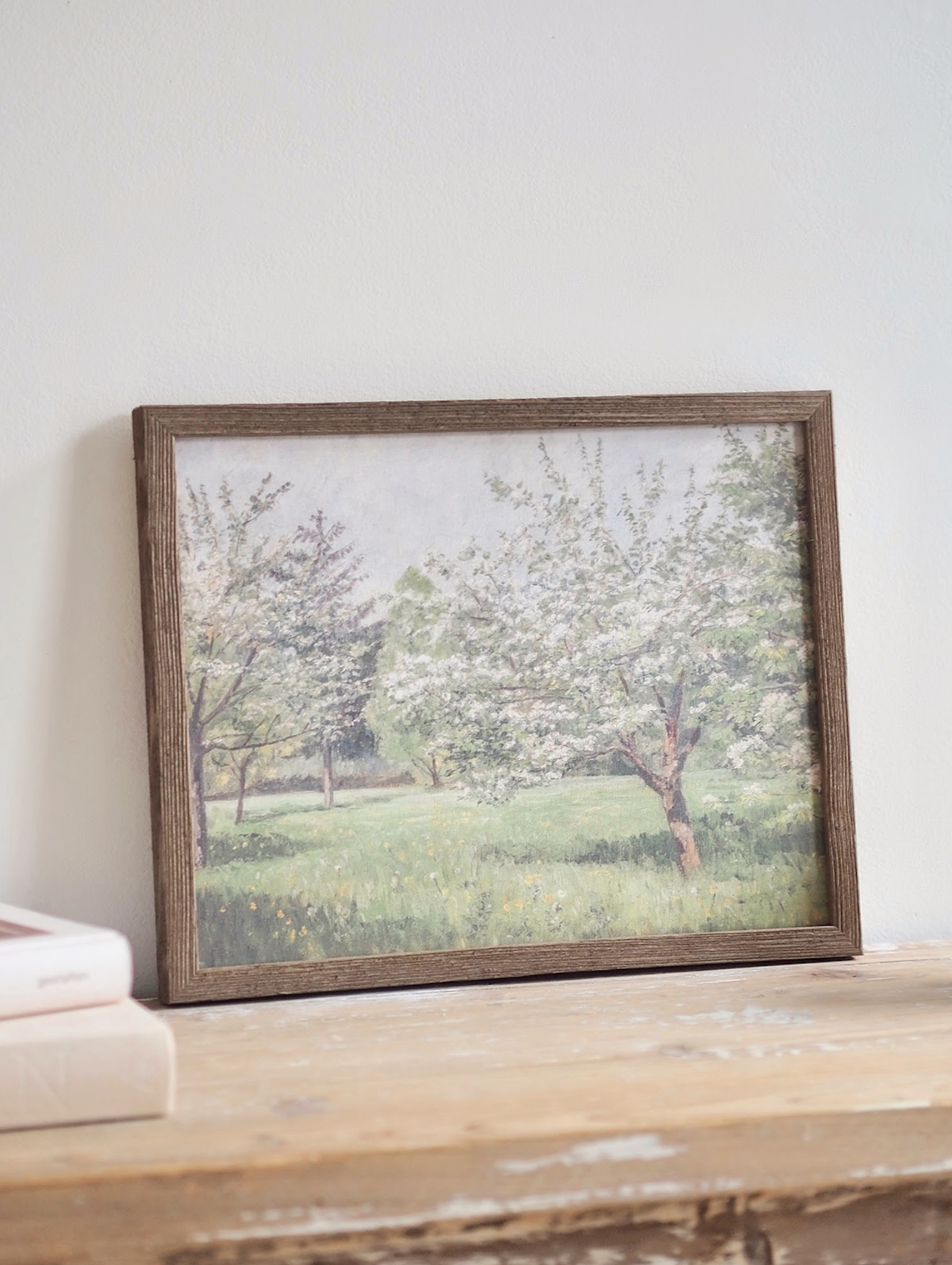 Cherry Blossom Trees Framed Canvas Print - The Cross Decor & Design