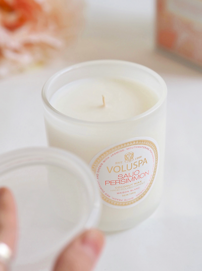 Saijo Persimmon Classic Boxed Candle - The Cross Decor & Design