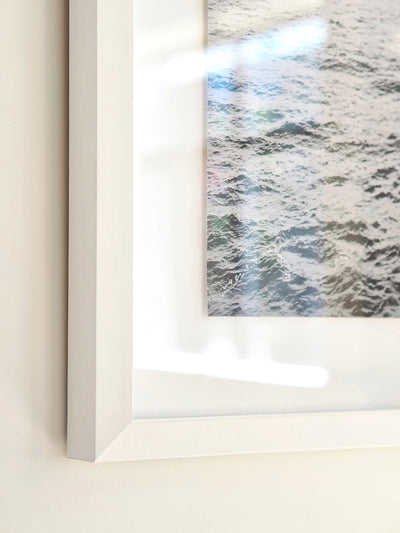 Cliffside Matte White Frame | 25.75" x 37.75" - The Cross Decor & Design