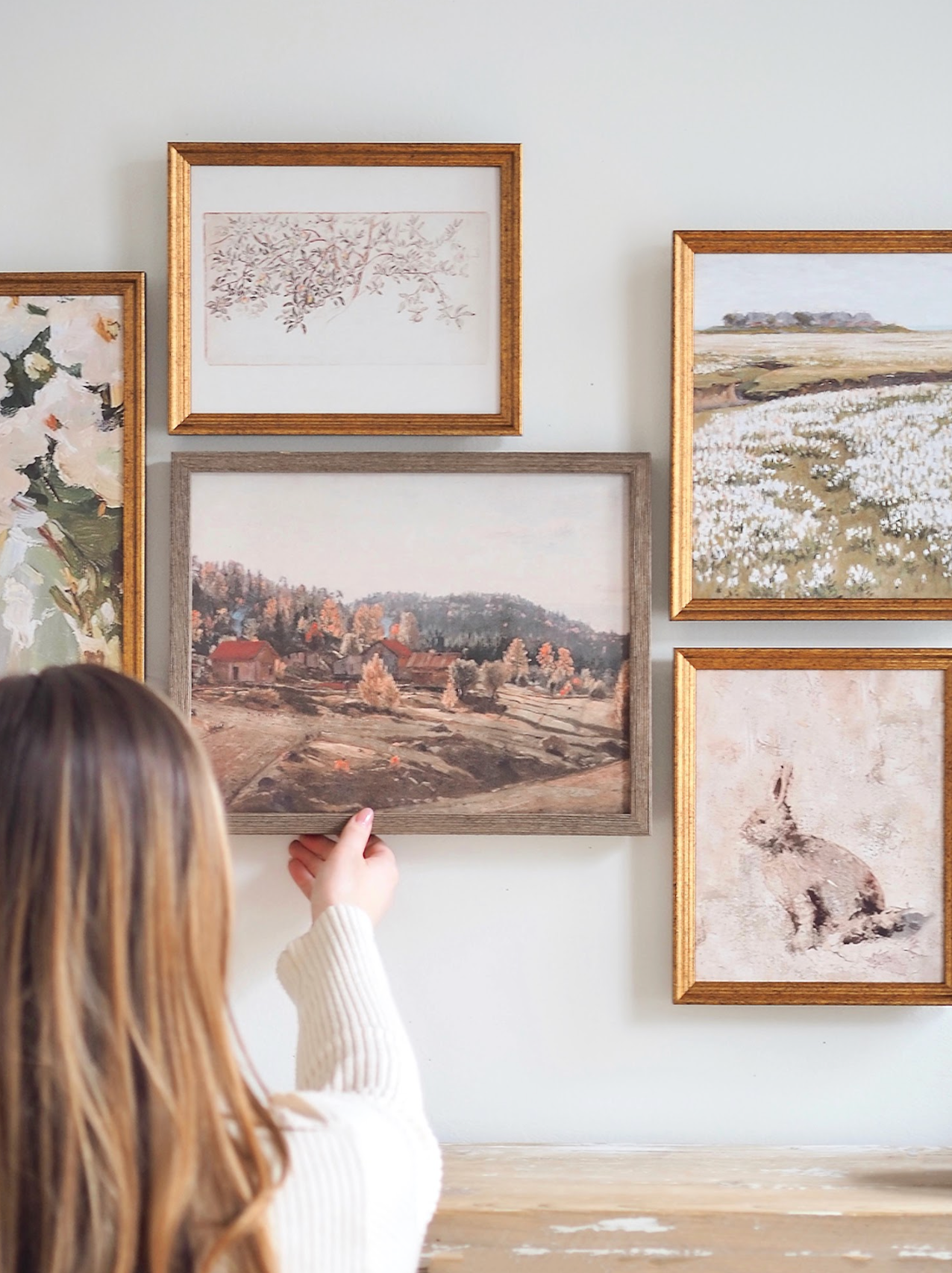 The Old Farm Framed Canvas Print | 11x14 - The Cross Decor & Design