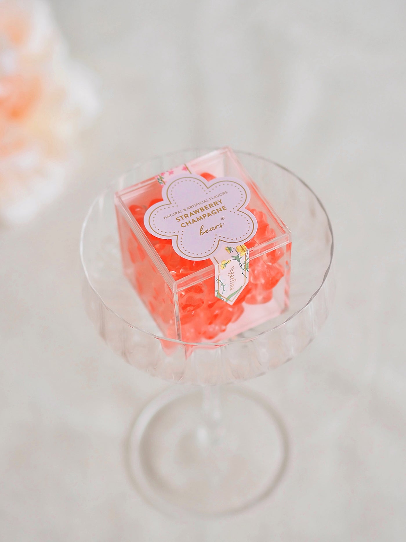 La Vie En Rose Strawberry Champagne Bears