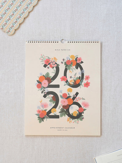 2026 Dahlia Appointment Calendar - The Cross Decor & Design
