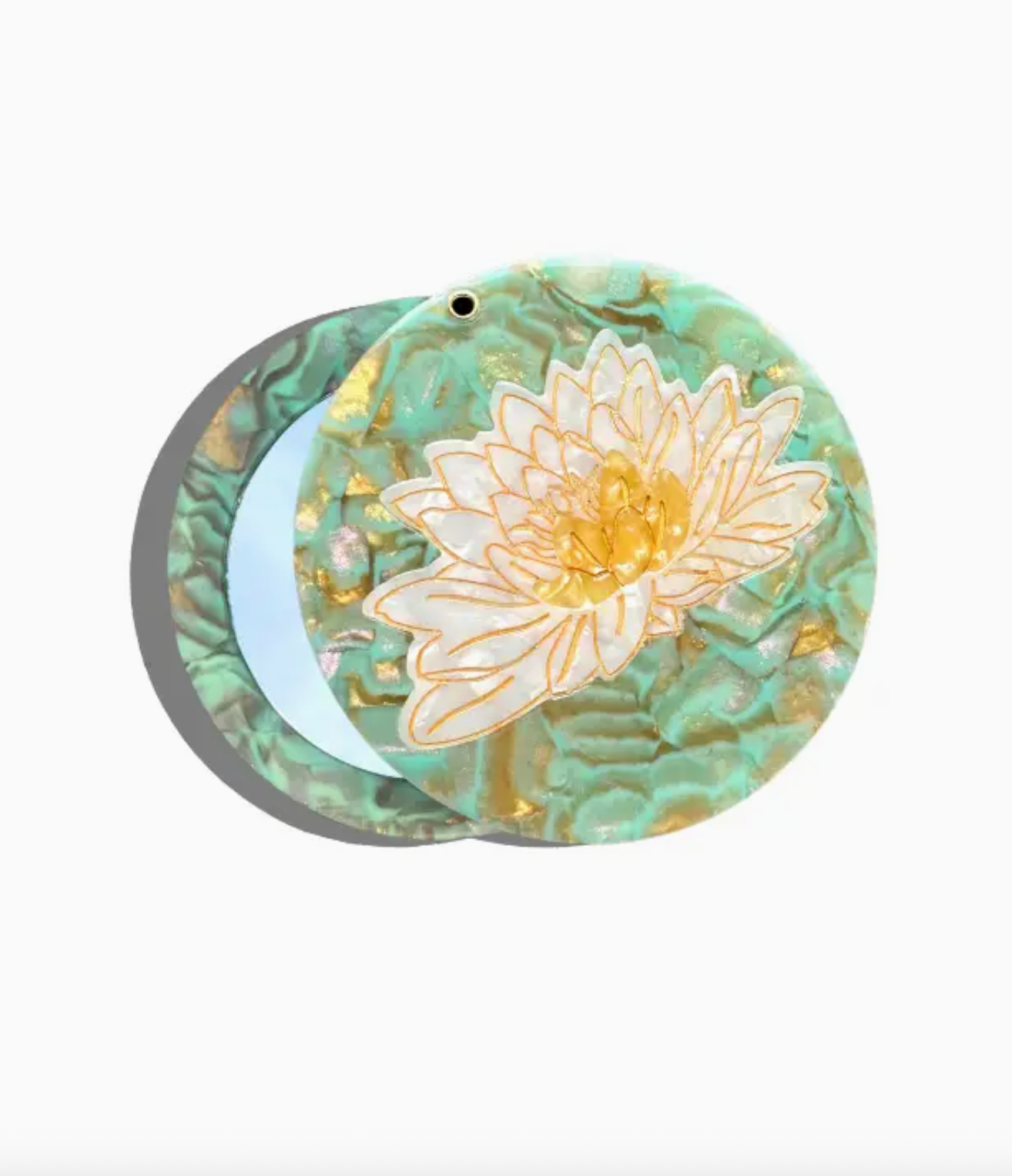 Waterlily Compact Mirror