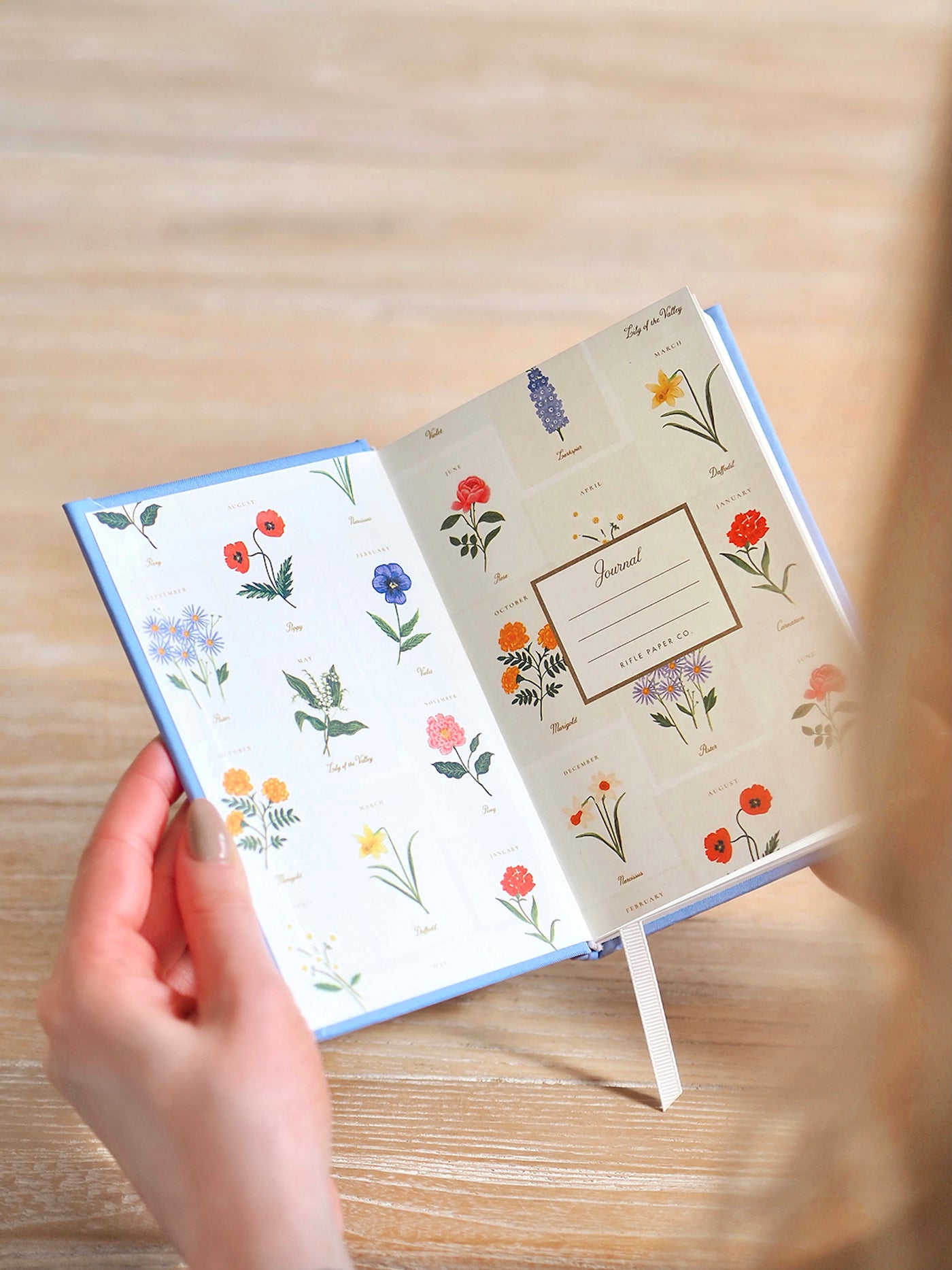 Birth Month Mini Embroidered Journals - The Cross Decor & Design